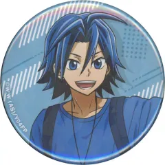 【中古】バッジ・ビンズ 真波山岳 「弱虫ペダル GLORY LINE 描き下ろし お出かけver. トレーディングホログラム缶バッジ」