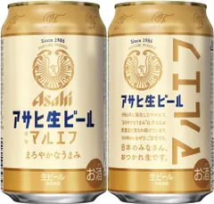 ●アサヒ 生ビール (マルエフ) [350ml×24本)(景品無し)4901004039828/000499