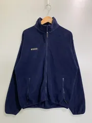 【中古品】Columbia コロンビア 90's FLEECE FULL ZIP JACKET 90年代 フリース フルジップジャケット ライトアウター 【144-251027-kk-35-min】