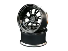 1/64　セルシオ改　UCF10　SSRメッシュ　ブラック　アルミ製　深リム Yahoo!オークション -「セルシオucf10」(自動車) (ミニカー)の