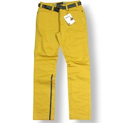 【レディース】定1.4万 新品 Marmot マーモット ストレッチ レギュラー ストレートフィット ロングパンツ W69cm イエロー アウトドア
