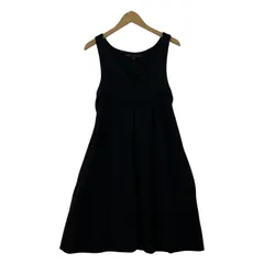 MARC BY MARC JACOBS マークバイマークジェイコブス Ｖネック ノースリーブ ミニワンピース sizeS/ブラック