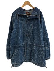 マシス MASSES CLACK DENIM FILD JKT クラックデニムフィールドジャケット デニムジャケット ジャケット ネイビー Mサイズ 101MT-4209