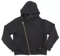 【中古】アウターウェア(キャラクター) 秋組イメージ  ライダースパーカー ブラック フリーサイズ 「A3!(エースリー)×earth music＆ecology Japan Label」