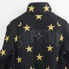 ０*７様 Supreme Stars Zip Stadium Jacket Lサ Supreme Stars Zip Stadium Jacket Black Men's - FW16 - US
