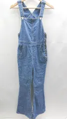 ◇ Θ WEGO ウィゴー フレア オーバーオール サイズS ブルー レディース E  【1503060022047】