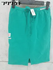 ◇ Mademoiselle NON NON　マドモアゼルノンノン ミニ タイト スカート グリーン レディース 【中古】 【1102090025518】