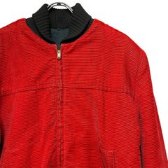 50s ビンテージ コーデュロイ 中綿入り ジャケット 横畝 40位 レッド 50年代 vintage ヴィンテージ ショートファラオ