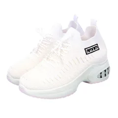 ☆ ホワイト ☆ 35(22.5cm) ☆ インヒールスニーカー pmyinsn03 スニーカー レディース 厚底 インヒールスニーカー 厚底スニーカー 厚底シューズ シークレットシューズ 厚底靴 ウォーキングシューズ ハイカットスニーカー ハイカット