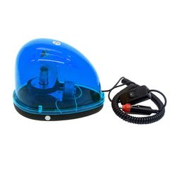 特価商品 SOONALL 回転灯 回転式警告灯 車 非常用 シガーソケット電源 強力マグネット付き 警告灯 安全 誘導 防犯 工場/建設現場/公共の場所に適応 電球タイプ 12Ⅴ (青い)
