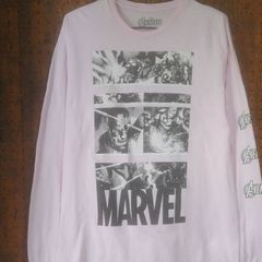MARVEL マーベル　AVENGERS　アベンジャーズ　ロングＴシャツ　サイズＬ