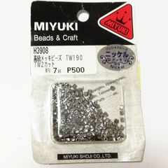 ミユキ 高級メッキビーズ   TW190  IW2カット H3908 約3.6g