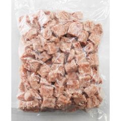 【訳あり】牛サイコロカット 端材 1kg （成型肉）冷凍 サイコロステーキ