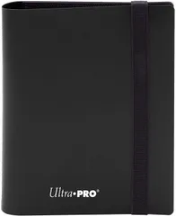ウルトラプロ エクリプス プロバインダー【大切なカードを美しく守る、大人の収納】2ポケット 黒