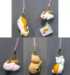 【中古】ストラップ(キャラクター) 全5種セット 「夏目友人帳 ニャンコ先生徒然ストラップPart6」