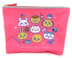 【中古】バッグ 集合 FACE 刺繍ポーチ 「ちいかわ なんか小さくてかわいいやつ」 