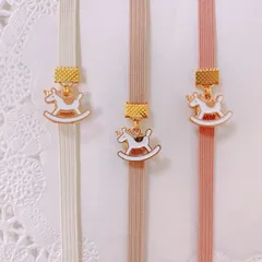 授乳ストラップ　♡ゆらゆら木馬♡