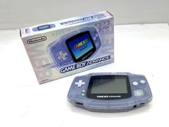 【中古/60】GBA ゲームボーイアドバンス本体 (ミルキーブルー) 【盛岡24-0004】