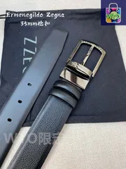 【今日WTO】Zegna メンズプレミアムレザーベルト-1-QTJ52