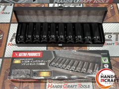 〇アストロプロダクツ 1/2DRインパクトディープソケットセット(10個組)【ハンズクラフト佐賀】【中古】