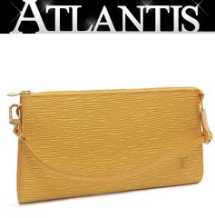 ルイヴィトン Louis Vuitton ポシェットアクセソワール アクセサリーポーチ エピ タッシリイエロー M52959 【70351】