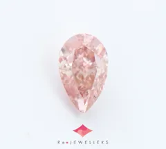 FANCY ORANGY PINK ダイヤモンド 0.37 ルース - メルカリ