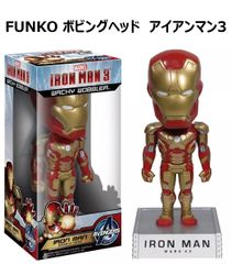 FUNKO ボビングヘッド アイアンマン 3 首ふり人形 フィギュア