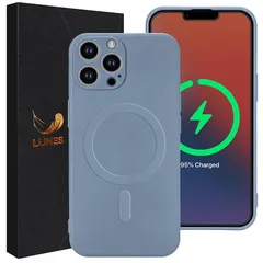 [LUNES] iPhone 13 Pro ケース Magsafe対応 AIR LIQUID for iPhone 13 Pro (6.1 inch) マグセーフ対応 薄型 傷防止 カメラ保護 黄変防止 耐衝撃 軽量 ワイヤレス充電対応 レンズ保護 スマホ 1