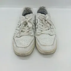 ◇ Θ NEW BALANCE ニューバランス カジュアル スニーカー サイズ24 ホワイト系 メンズレディース E  【1505220006232】