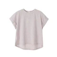 レディース Tシャツ 綿 ヨガ フィットネス 半袖 折り返し袖 ゆったり 体型カバー 丸首 トップス 吸汗速乾 カジュアル 普段使い 大きめ シンプル 白 rr-051