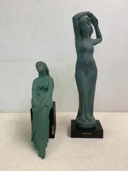 ヨコヨコ様　フランス彫刻家（Eugene Marioton）ブロンズ像：骨董品 ヨコヨコ様 フランス彫刻家（Eugene Marioton）ブロンズ像：骨董