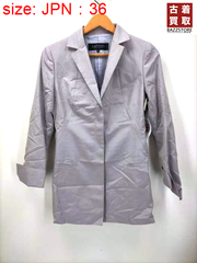 ランバンコレクション LANVIN COLLECTION シルク混ウールテーラードジャケット レディース JPN：36 
