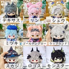 同人ぬいぐるみ：各アニメ、ゲーム