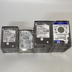 【57枚 まとめ売り】2.5インチ 1TB／500GBHDD 【データ消去確認済】