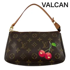 【希少 • 限定品】 LOUIS VUITTON / ルイヴィトン モノグラム チェリー ポシェットアクセソワール アクセサリーポーチ 村上隆 M95008