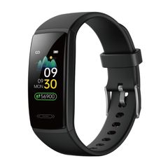 【人気商品】グリーンハウス スマートウォッチ スリム アプリ通知 LINE 防水 リモートシャッター iPhone Android対応 ブラック GH-SMWB-BK