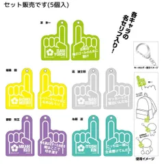 ブルーロック キーリング フォームフィンガーキーホルダーコレクション 全5種 5個入セット 少年マガジン サンスター文具 コレクション雑貨 まとめ買い アニメキャラクター グッズ 