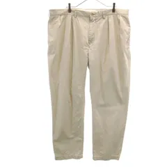 Polo by Ralph Lauren ポロバイラルフローレン クラシックフィット チノパンツ 46B-34 グレージュ ビッグサイズ メンズ 古着