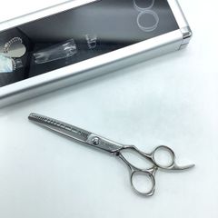 【G-MAS トラックスシザーズ トラックスシザーTRACKS SCISSORS 】REMOVE くせ毛改善 オフセット シザー セニング 美容ハサミ すきばさみ 美容師 理容師 約5～10% 右利き 6インチ 中古 sc2218
