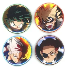 【中古】バッジ・ピンズ 集合 缶バッジ4個セット 「Blu-ray/DVD 劇場版 僕のヒーローアカデミア THE MOVIE ユアネクスト プルスウルトラ版」 アニメイト購入特典