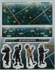 【中古】アクリルスタンド・アクリルパネル 集合 アクリルジオラマ 「僕のヒーローアカデミア THE MOVIE ワールド ヒーローズ ミッション×NO ANIME.NO LIFE. TOWER RECORDS CAFE」