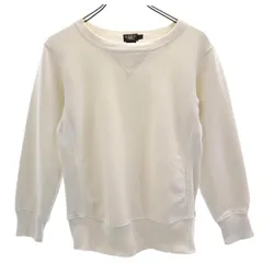 RRL 1ツ星 スウェット 1 ホワイト系 ダブルアールエル RALPH LAUREN 長袖 トレーナー 裏起毛 メンズ 【中古】  【230207】