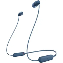 ソニー ワイヤレスイヤホン WI-C100:Bluetooth対応/25時間スタミナ/IPX4防滴/DSEE搭載 ブルー WI-C100 LZ 小 0