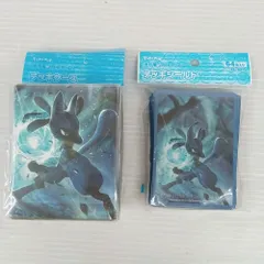ポケモンカードゲーム ルカリオ スリーブ デッキシールド & デッキケース セット【MA3T46-696】