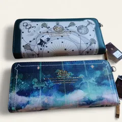 ベベダヤン 【プリントシリーズ】 ラウンドファスナー長財布タグ付き