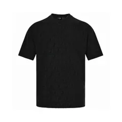 【今日特価】Fendi / フェンディ 25ss ダブル F タオルジャカード T シャツ