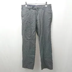 ◇ Θ UNITED ARROWS ユナイテッドアローズ ウール100% スラックス サイズ46 グレー系 メンズ E  【1507030010096】