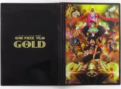 【中古】文房具その他 集合 A4クリアファイルホルダー 「ワンピース FILM GOLD」