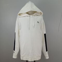 FRED PERRY フレッドペリー BLOCK STRIPE ロゴ刺繍 スウェット