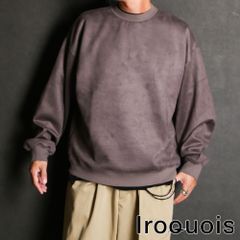 Iroquois/イロコイ】TECH KNIT SUEDE PO / ダンボールスエード プル